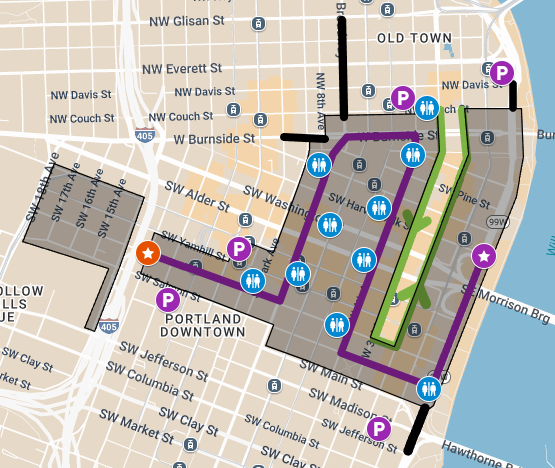 Grand Floral Parade Road Closures Interactive Google Map of Street Closures